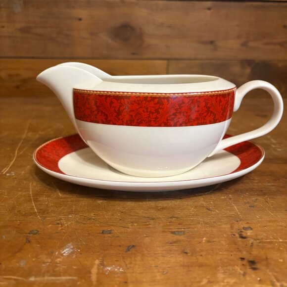 Hallmark "Holiday Abundance" Gravy Boat - Picture 2 of 6